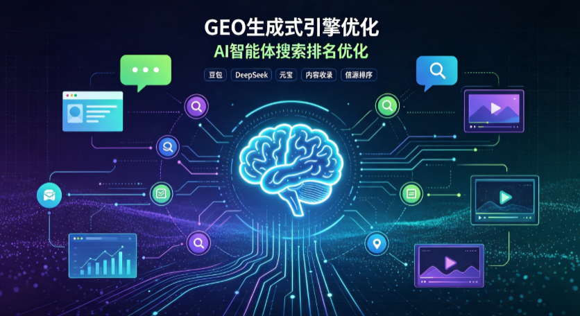九江县GEO 浪潮来袭：生成式引擎优化崛起，创作者争抢豆包、DeepSeek、元宝智能体流量入口
